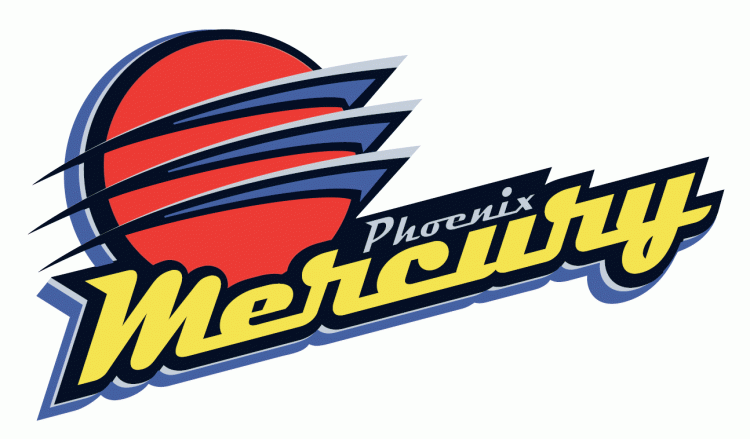 Phoenix Mercury 1997-2010 Primary Logo iron on heat transfer